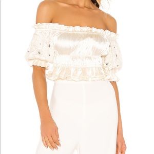 Jelena embellished top revolve